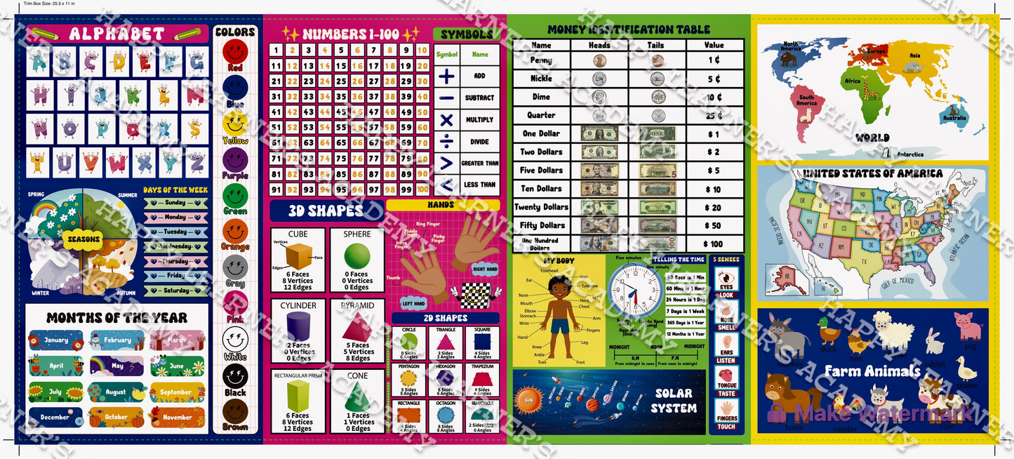 My First Learning Chart